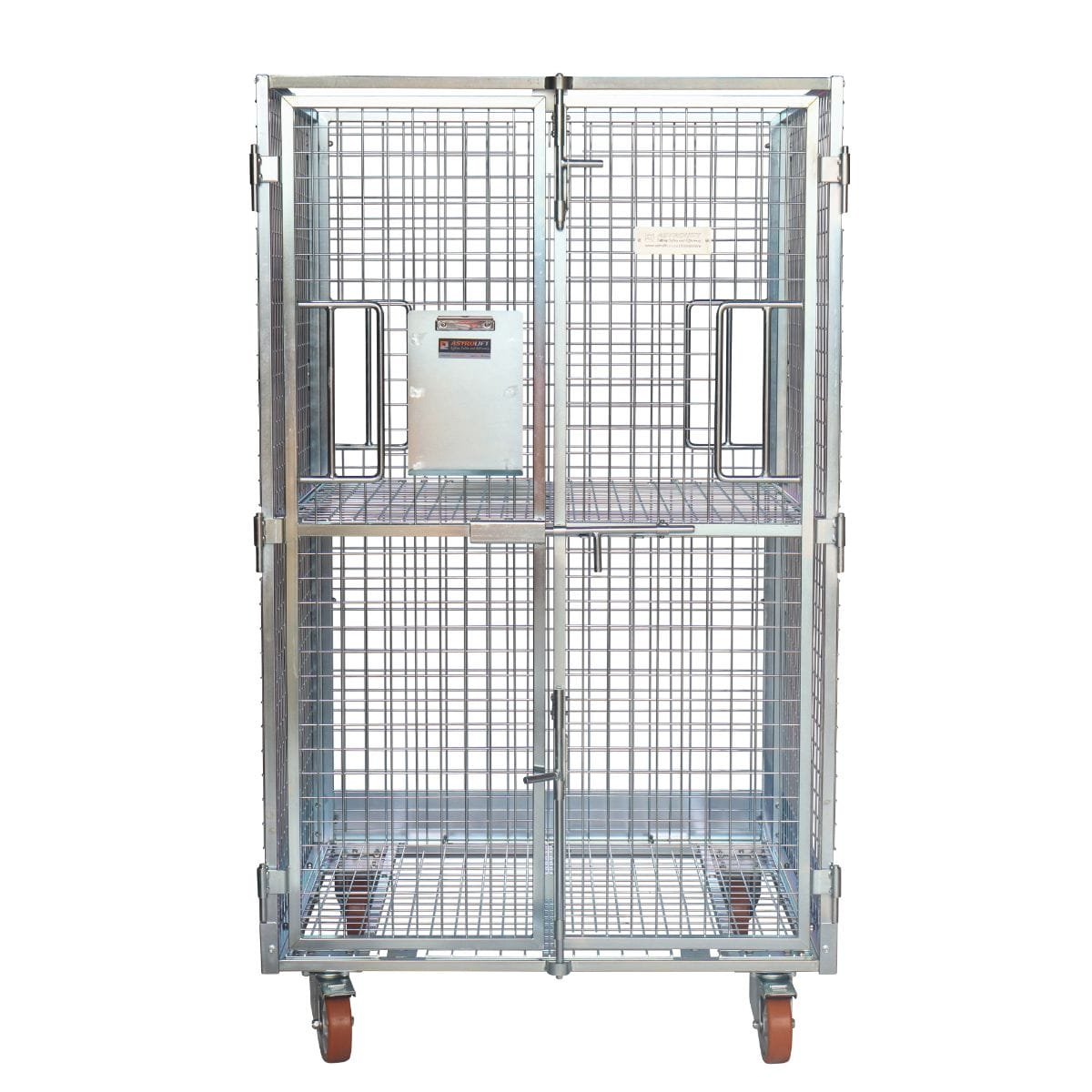 Buy Cage Trolley (Dual-door - Zinc) in Cage Trolley from Astrolift NZ